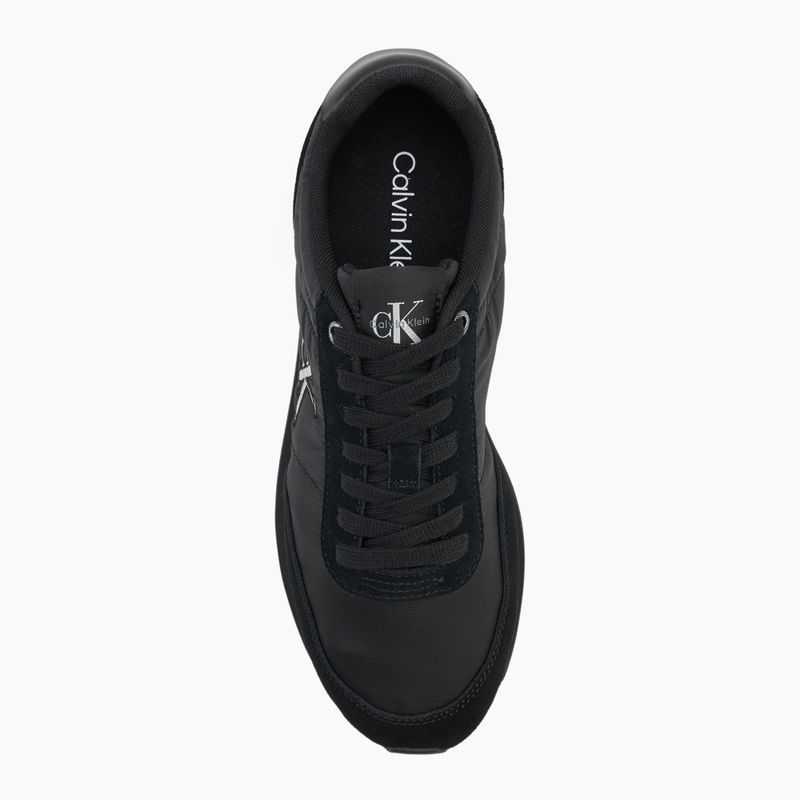 Férfi cipők Calvin Klein YM0YM01361 Retro Runner Essential MIX MAT triple black 5