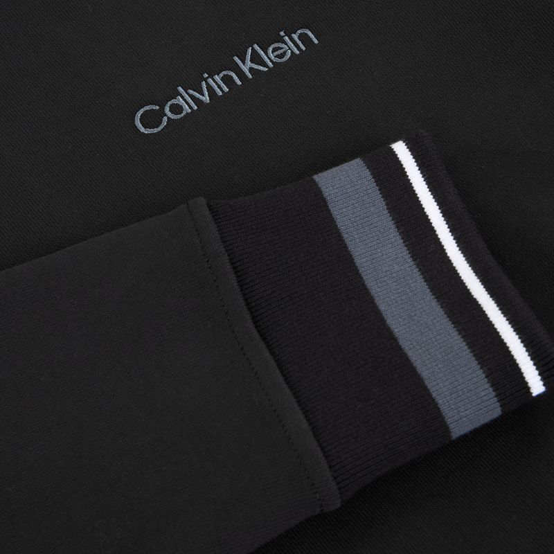 Női Calvin Klein kapucnis pulóver fekete 3