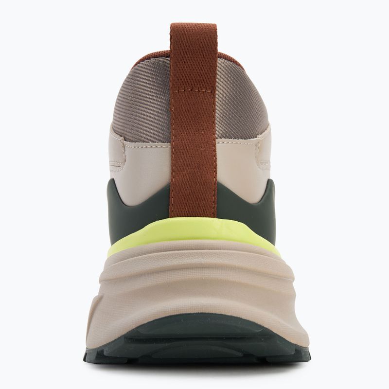 Férfi cipők Calvin Klein YM0YM01418 Hike Runner Mid Laceup Tech Mix desert taupe/smog/sorrel/thyme 6