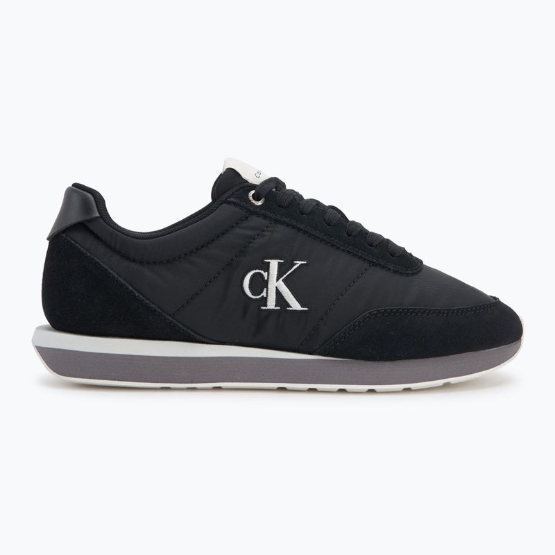 Férfi cipők Calvin Klein YM0YM01361 Retro Runner Ess Mix Mat black/stormfront/vaporous white 2