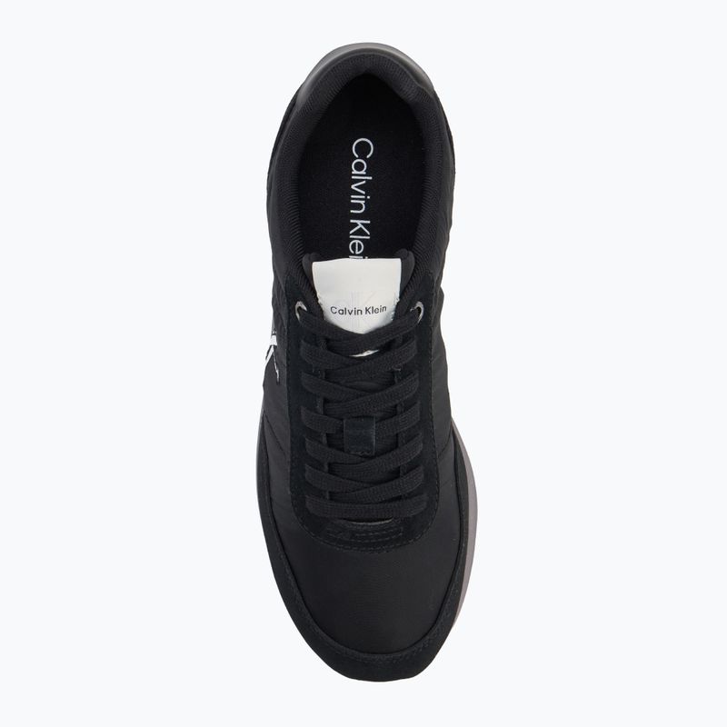 Férfi cipők Calvin Klein YM0YM01361 Retro Runner Ess Mix Mat black/stormfront/vaporous white 5