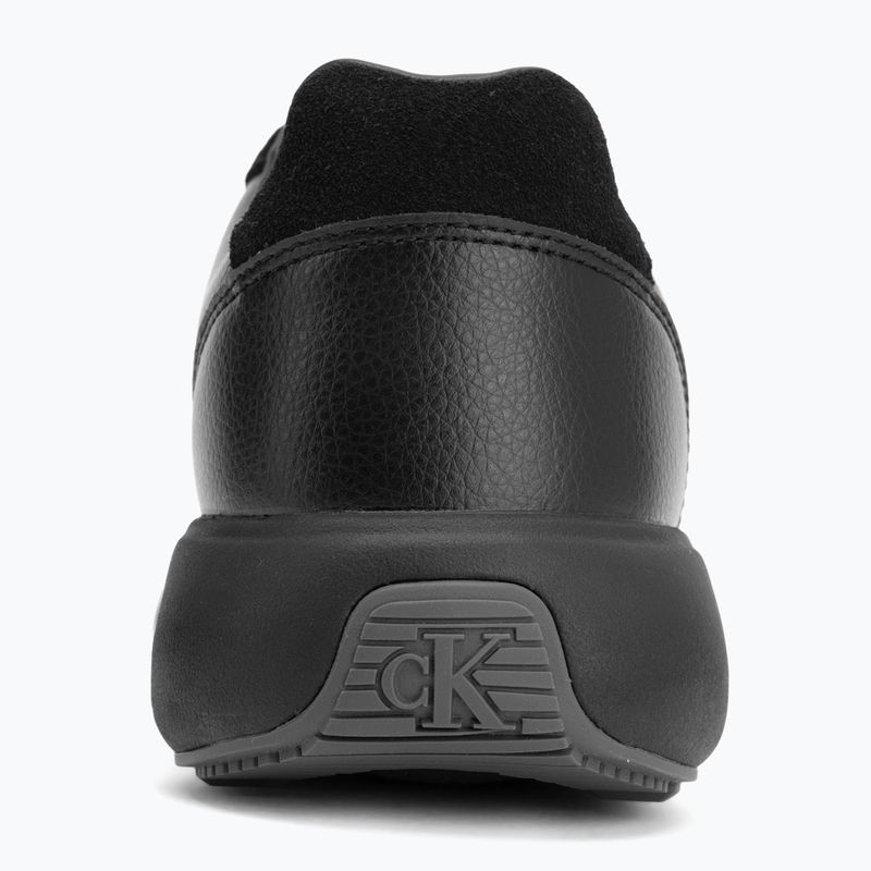 Férfi cipők Calvin Klein HM0HM02033 City Runner Laceup Tape Leather triple black 6