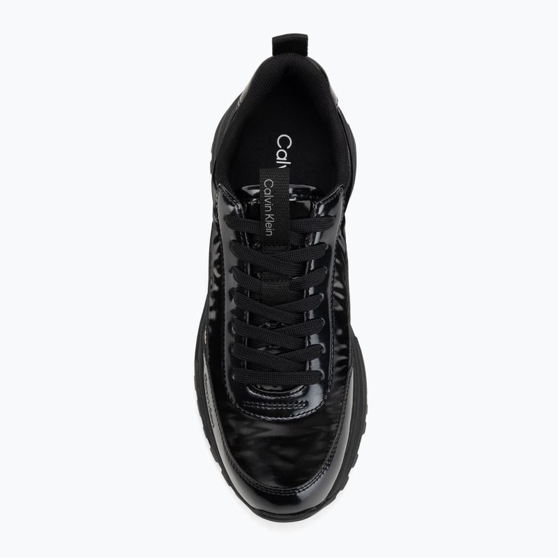 Női cipők Calvin Klein YW0YW02043 Hike Runner Lace Up Pearl Nylon triple black 5