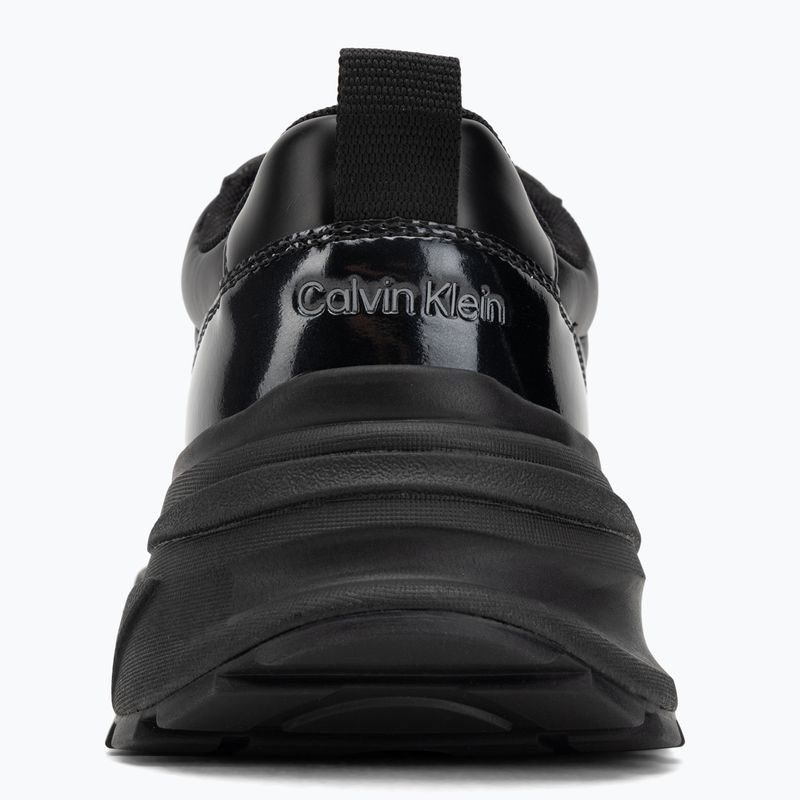Női cipők Calvin Klein YW0YW02043 Hike Runner Lace Up Pearl Nylon triple black 6