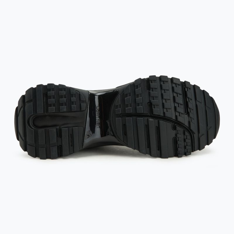 Férfi cipők Calvin Klein YM0YM01418 Hike Runner Mid Laceup Tech Mix triple black 4