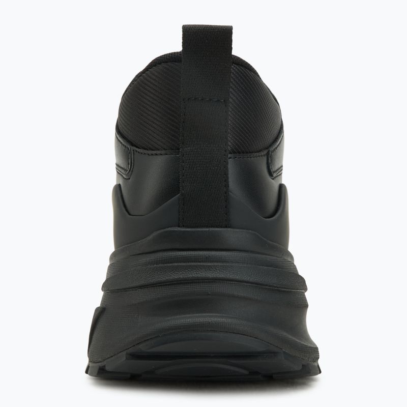 Férfi cipők Calvin Klein YM0YM01418 Hike Runner Mid Laceup Tech Mix triple black 6