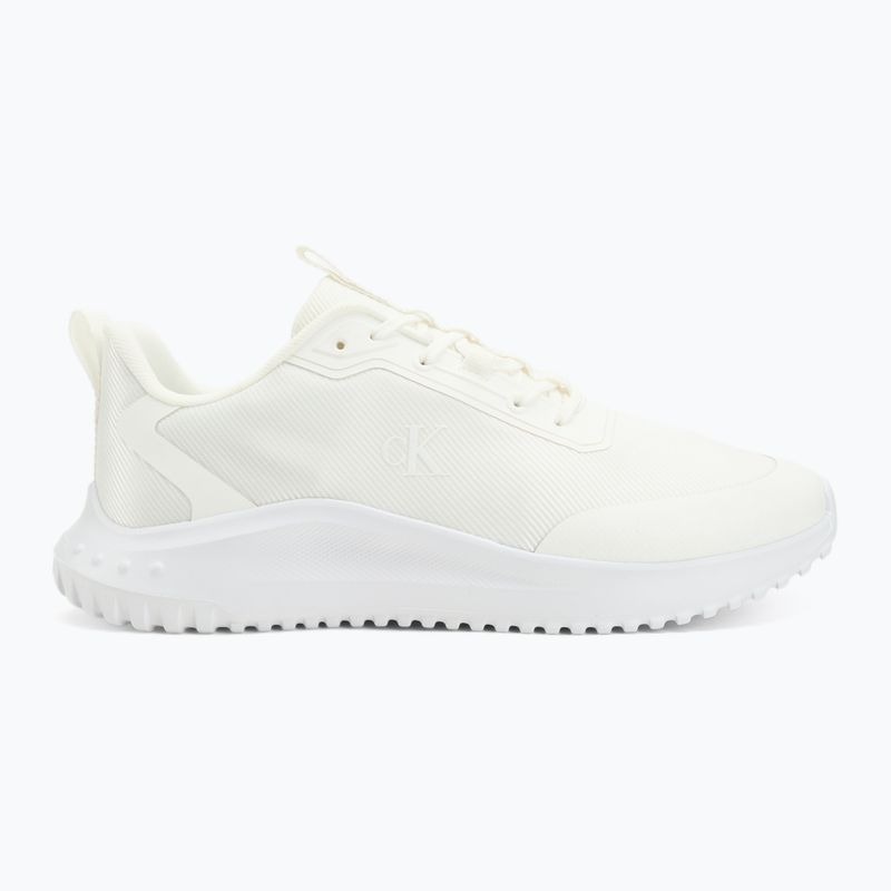 Férfi cipők Calvin Klein YM0YM01442 Eva Runner Lace Up Mat Mix 0GJ triple bright white 2