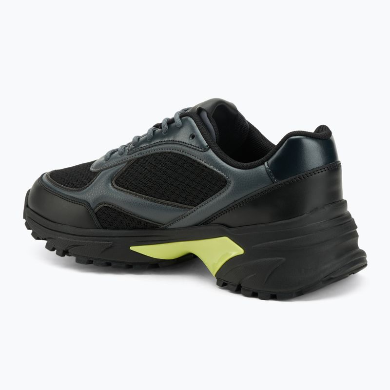 Férfi cipők Calvin Klein YM0YM01451 Hike Runner Laceup Mesh Mix black/coal/buttercup 3