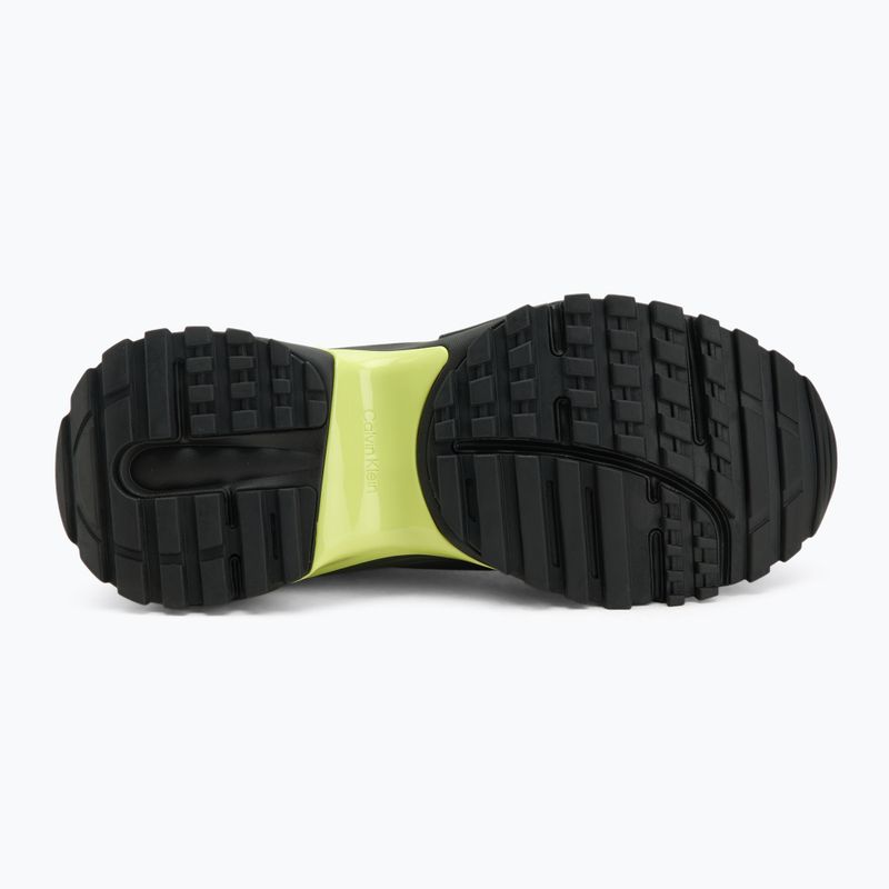 Férfi cipők Calvin Klein YM0YM01451 Hike Runner Laceup Mesh Mix black/coal/buttercup 4
