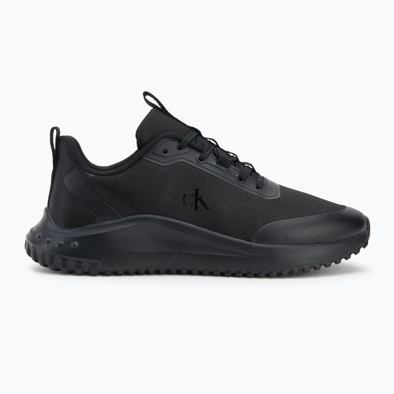 Férfi cipők Calvin Klein YM0YM01442 Eva Runner Lace Up Mat Mix 0GJ triple black 2