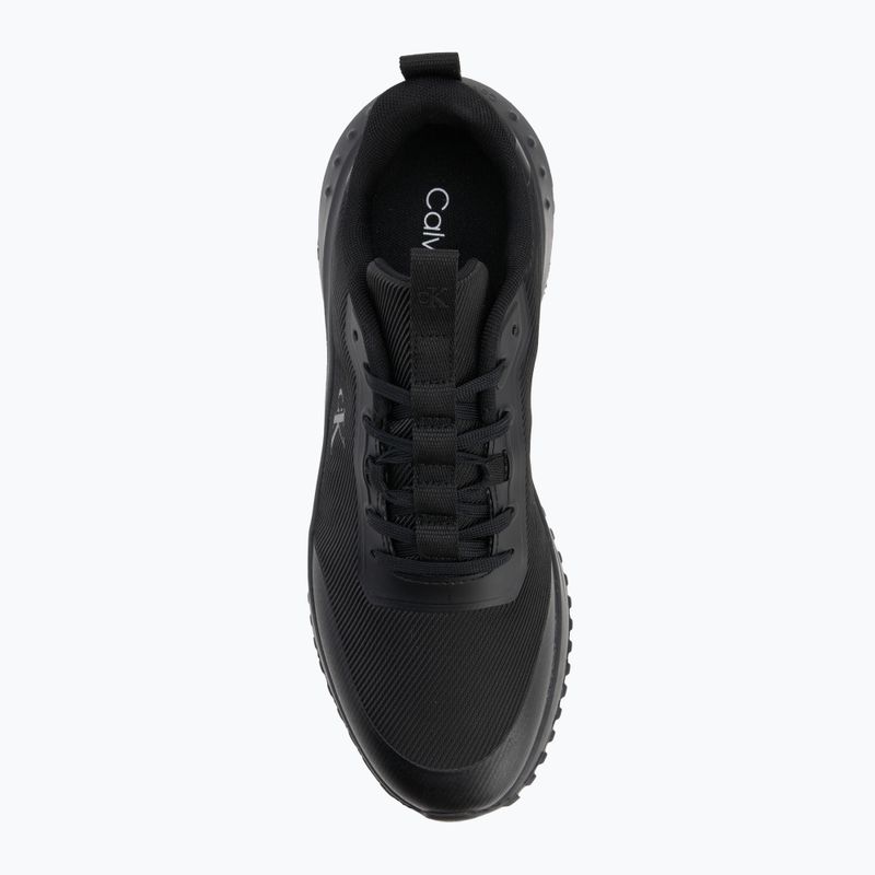 Férfi cipők Calvin Klein YM0YM01442 Eva Runner Lace Up Mat Mix 0GJ triple black 5