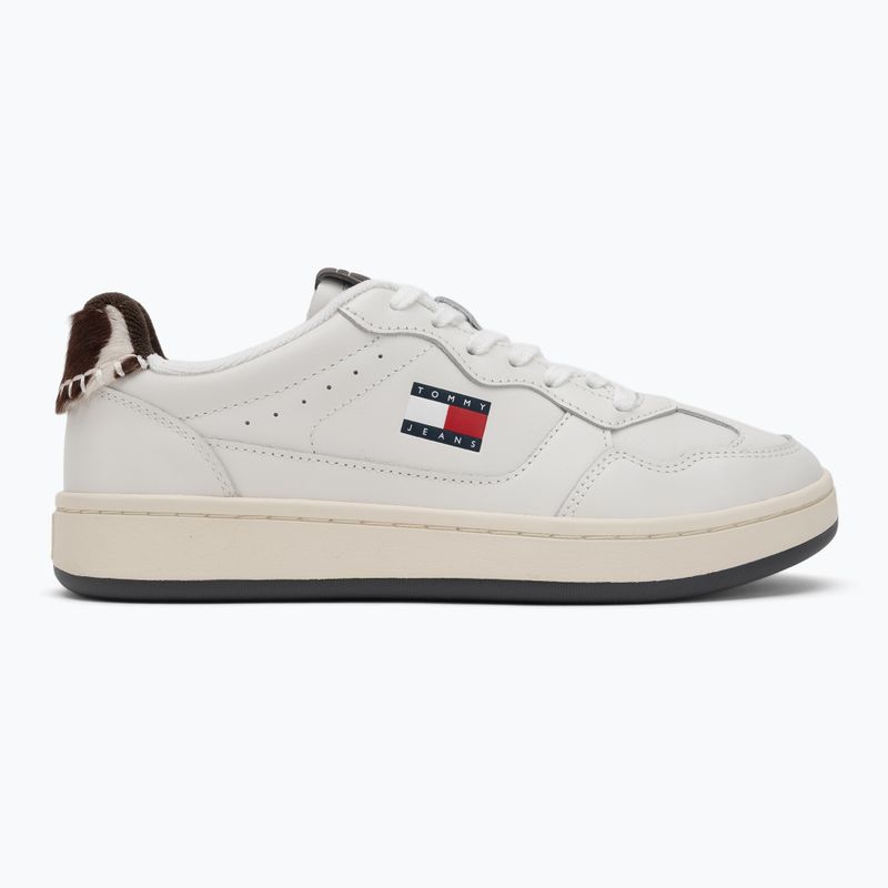 Női cipők Tommy Hilfiger Archive 98 Calf Hair Tab ecru/dark coffee 2