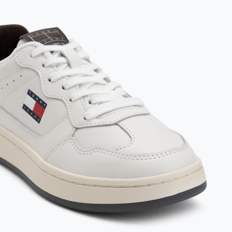 Női cipők Tommy Hilfiger Archive 98 Calf Hair Tab ecru/dark coffee 7