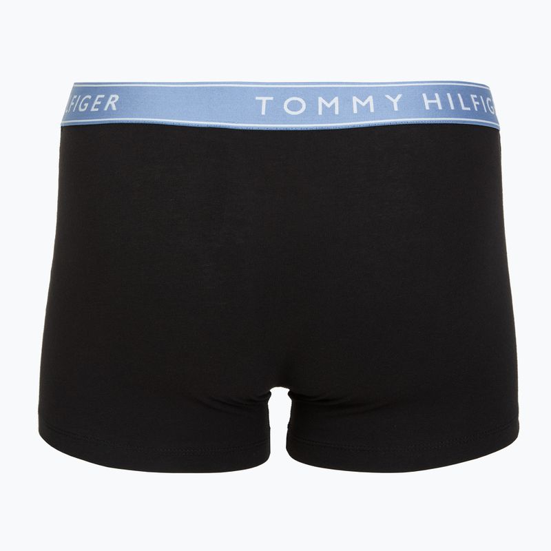 Boxeralsó Tommy Hilfiger Trunk WB 3 pairs brick blue/terra red/army green 5