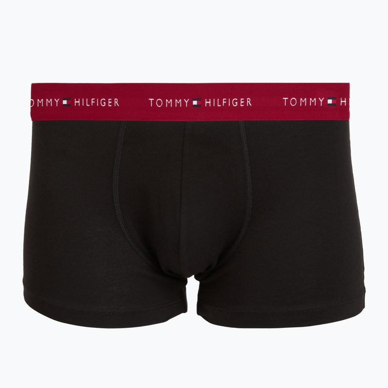Férfi boxer nadrág Tommy Hilfiger Trunk WB 5 pairs rs ju/fr rd/md mr/white/dp brg 5
