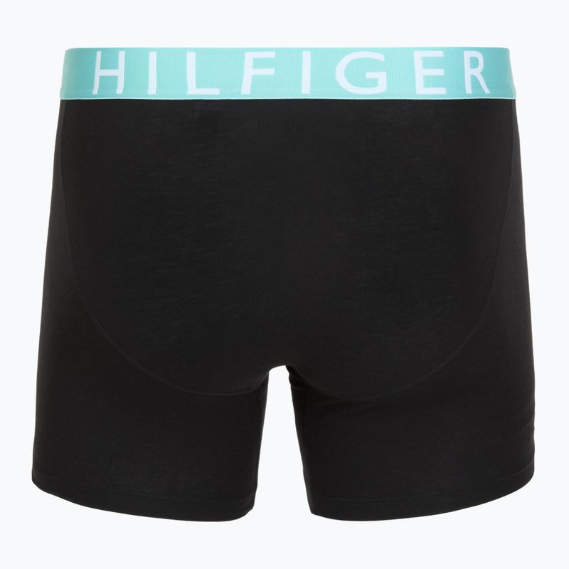 Tommy Hilfiger férfi boxeralsó 3 darabos csomag lemon curd/arctic aqua/fekete 3