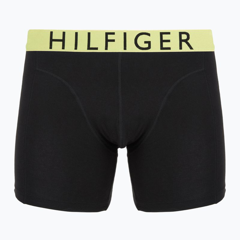 Tommy Hilfiger férfi boxeralsó 3 darabos csomag lemon curd/arctic aqua/fekete 6