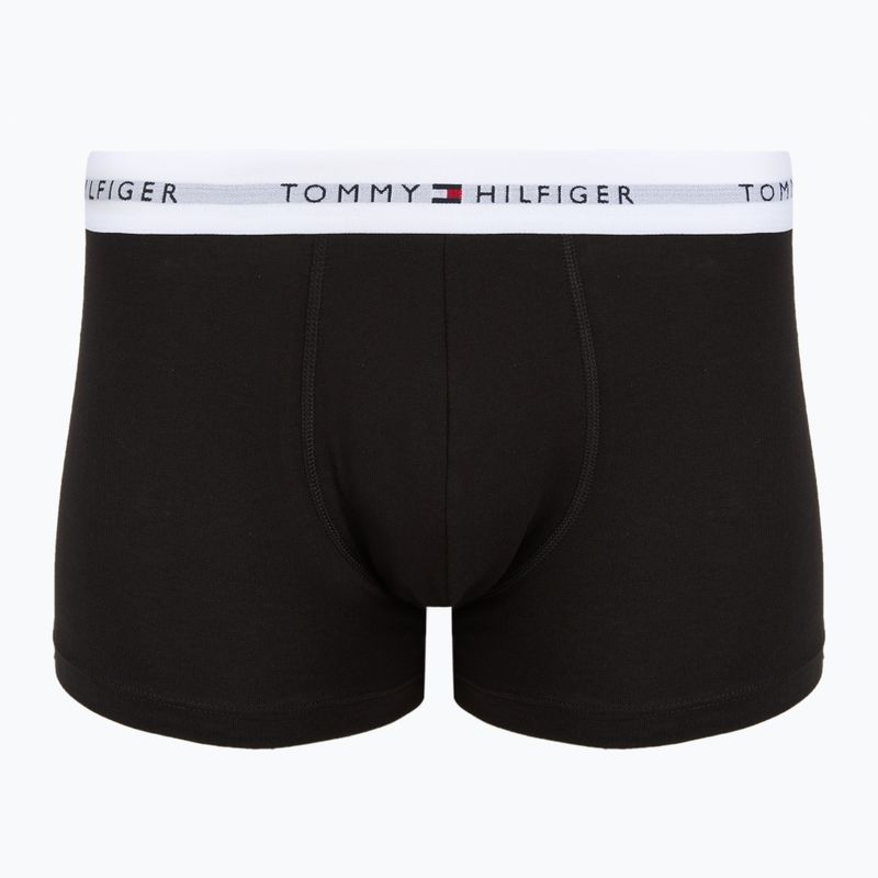 Boxeralsó Tommy Hilfiger Trunk WB 7 pairs blk/mid red/aegean sea/dsrt sky/blu jeans/f r/wht 4
