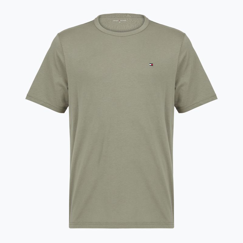 Férfi póló Tommy Hilfiger Cotton Short 3 pack navy blue/utility sage/white 3