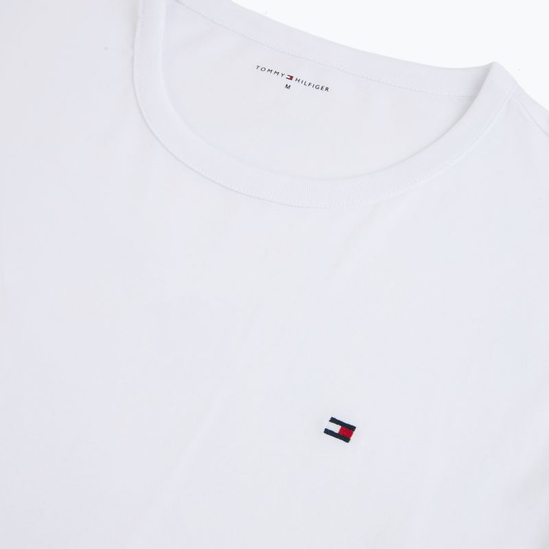 Férfi póló Tommy Hilfiger Cotton Short 3 pack navy blue/utility sage/white 6