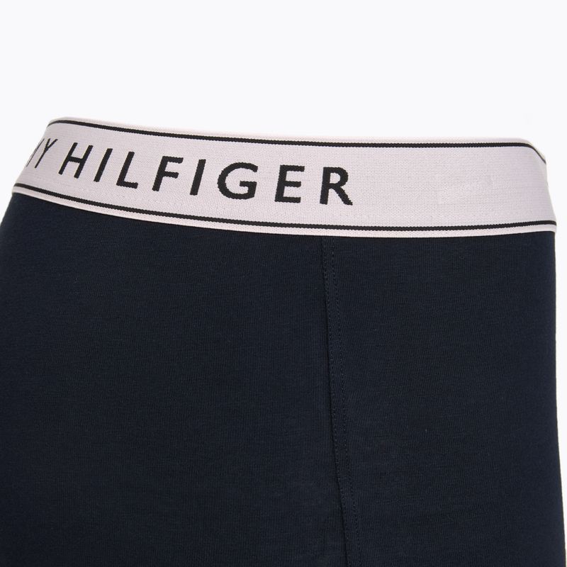 Boxeralsó Tommy Hilfiger Trunk WB 3 pairs purple pink/antique silverer/aegean sea 3