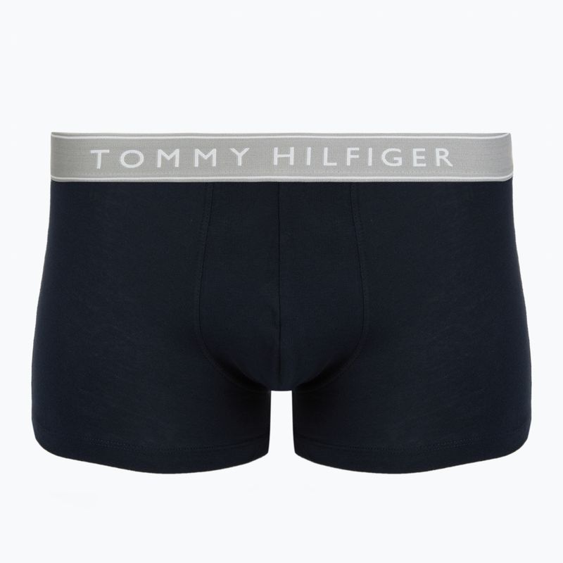Boxeralsó Tommy Hilfiger Trunk WB 3 pairs purple pink/antique silverer/aegean sea 4