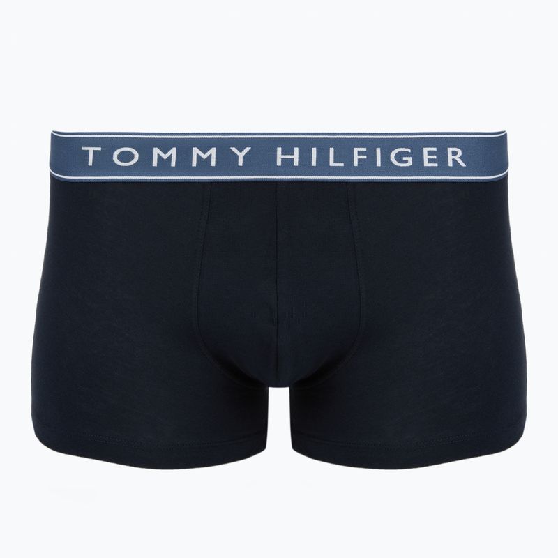 Boxeralsó Tommy Hilfiger Trunk WB 3 pairs purple pink/antique silverer/aegean sea 5