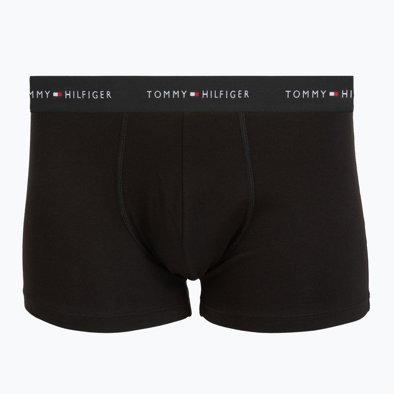 Férfi boxer nadrág Tommy Hilfiger Trunk WB 3 pairs black/citronella/woodridge 4