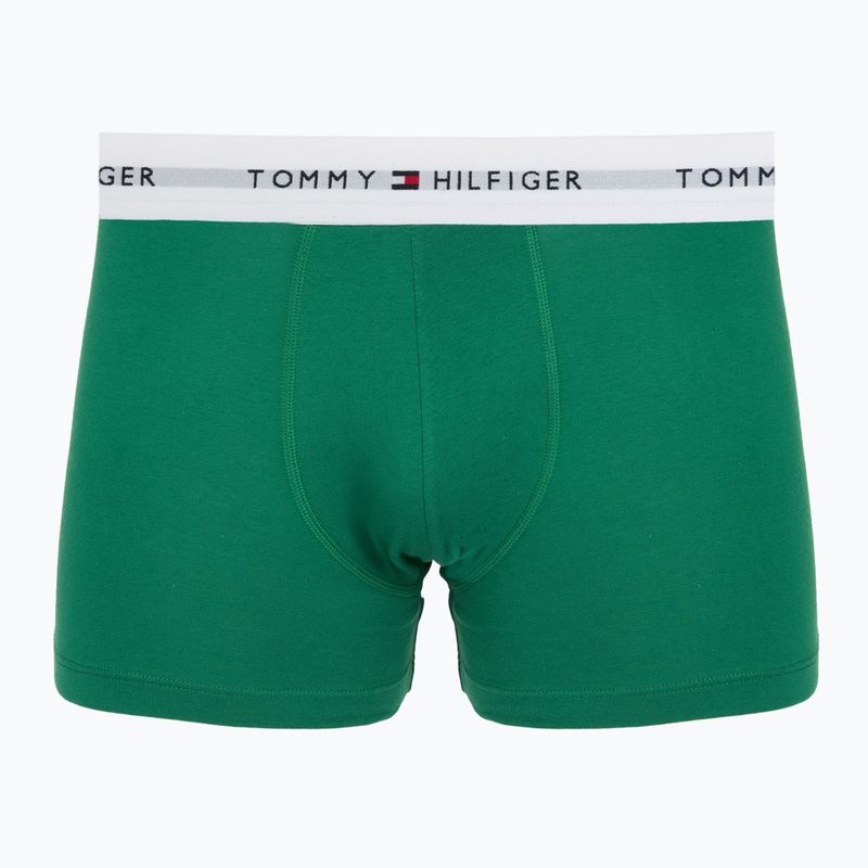 Férfi boxer nadrág Tommy Hilfiger Trunk 3 pairs army green/prp nvy/nov grn 2