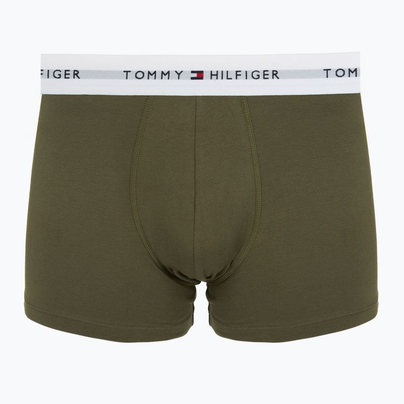 Férfi boxer nadrág Tommy Hilfiger Trunk 3 pairs army green/prp nvy/nov grn 6