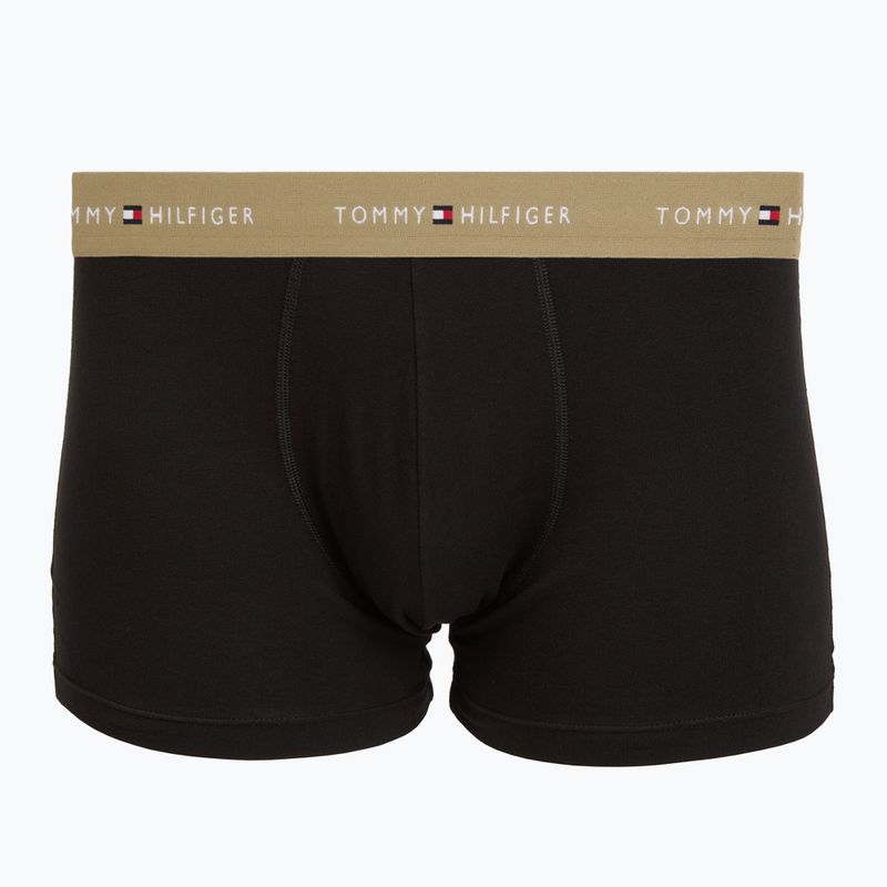 Férfi boxer nadrág Tommy Hilfiger Trunk WB 3 pairs army green/wdg blue/ptch blue 2