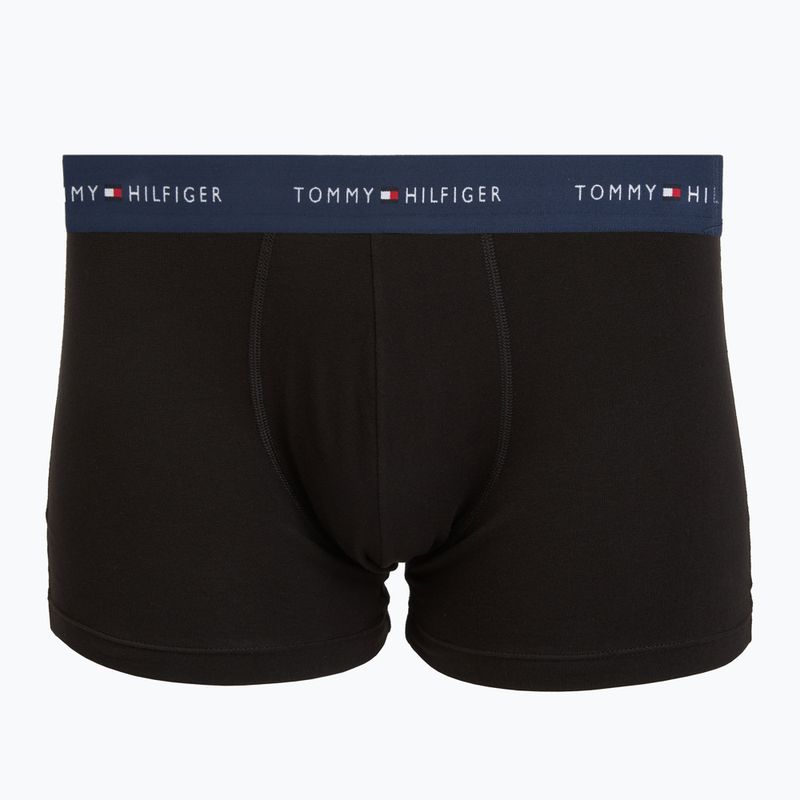 Férfi boxer nadrág Tommy Hilfiger Trunk WB 3 pairs army green/wdg blue/ptch blue 4