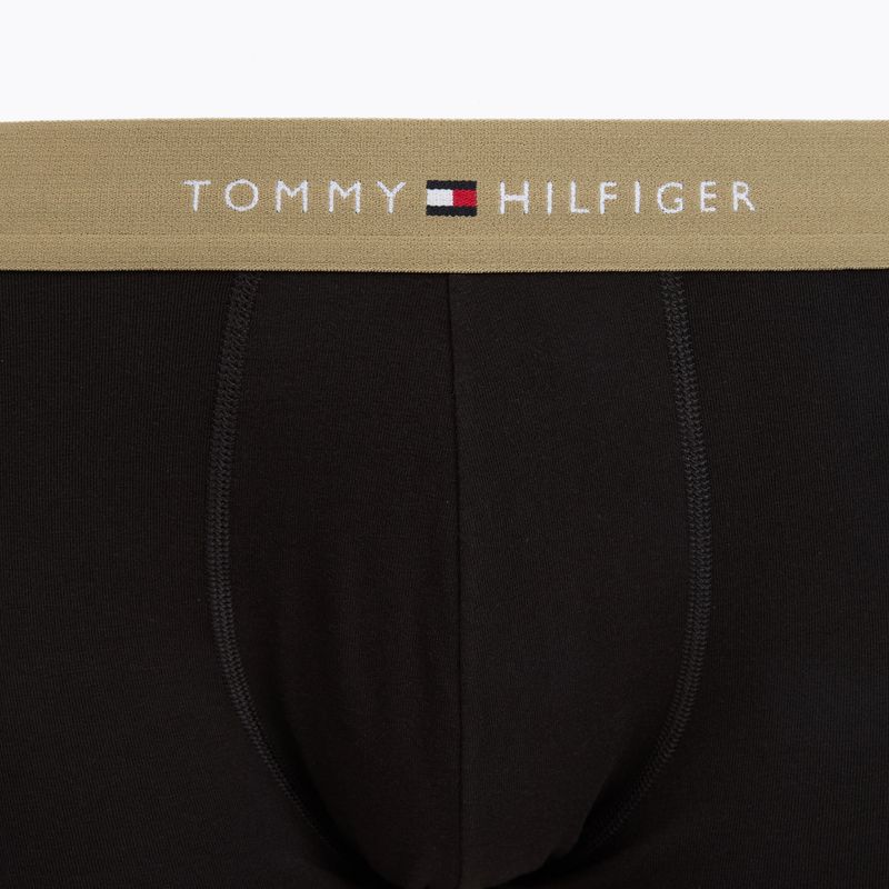 Férfi boxer nadrág Tommy Hilfiger Trunk WB 3 pairs army green/wdg blue/ptch blue 6