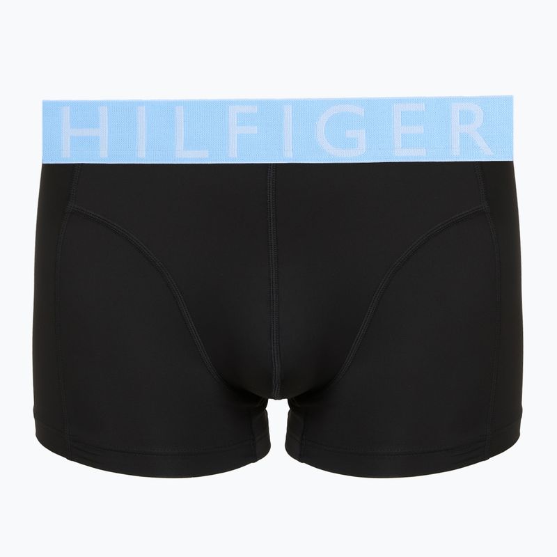 Férfi boxer nadrág Tommy Hilfiger Trunk WB Cooling Technology 3 steam tra rd/brz blue/jde wnk 2