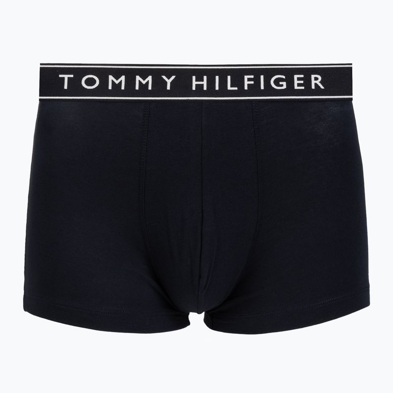 Férfi boxer nadrág Tommy Hilfiger Trunk Dtm white/medium red/navy blue 2