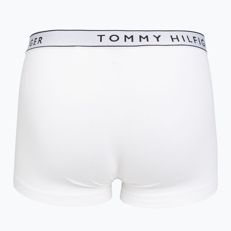 Férfi boxer nadrág Tommy Hilfiger Trunk Dtm white/medium red/navy blue 5