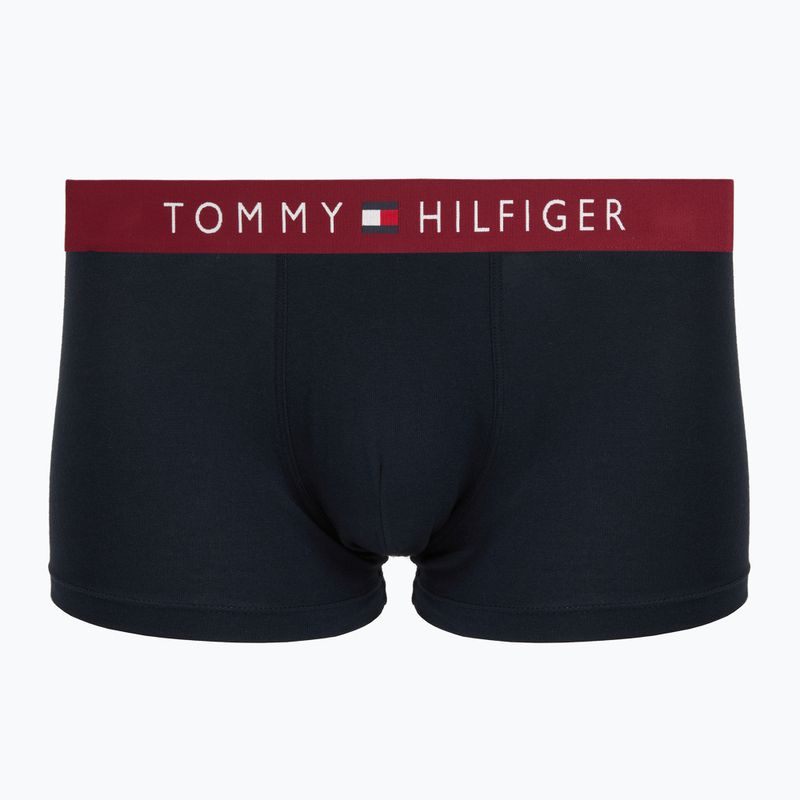 Férfi boxer nadrág Tommy Hilfiger Trunk WB 3 pairs dark ash/brzy blue/rouge 4