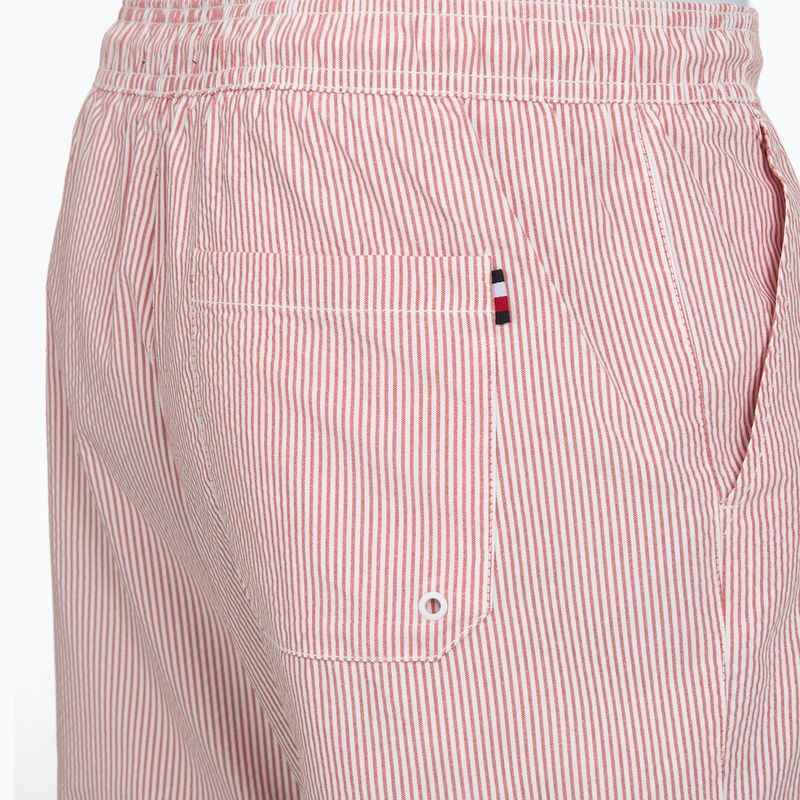Férfi fürdőnadrág Tommy Hilfiger Medium Drawstring Ithaca terra red/ecru ithaca 4