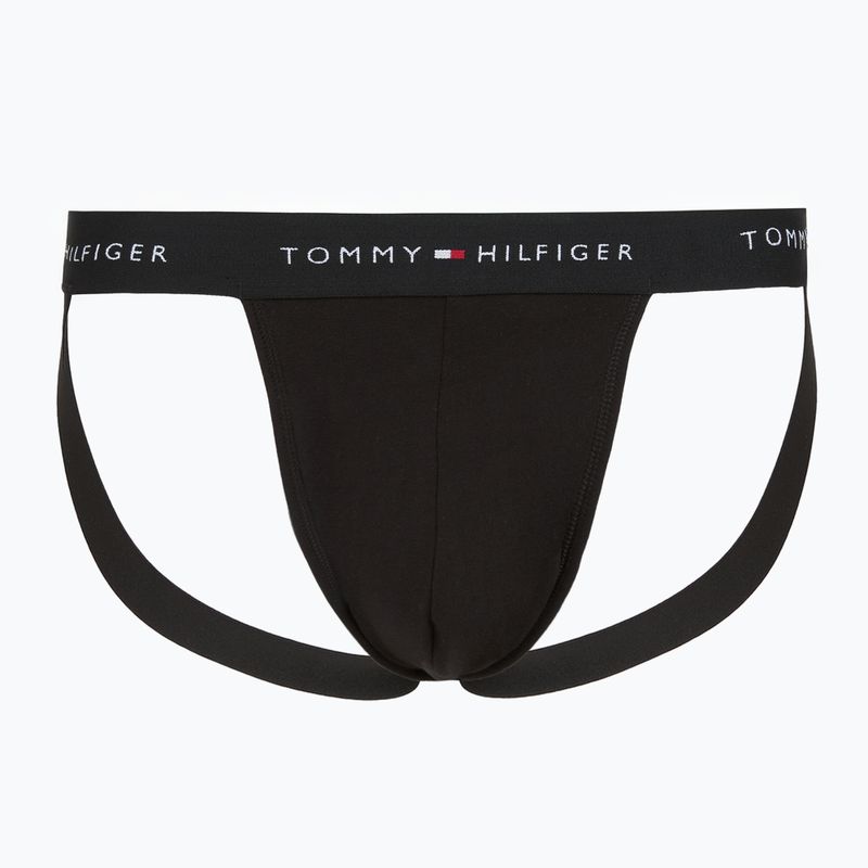 Férfi boxeralsó Tommy Hilfiger Cotton Jockst 3 pack black/black/black 2