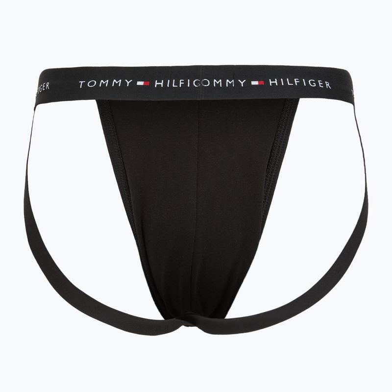Férfi boxeralsó Tommy Hilfiger Cotton Jockst 3 pack black/black/black 3