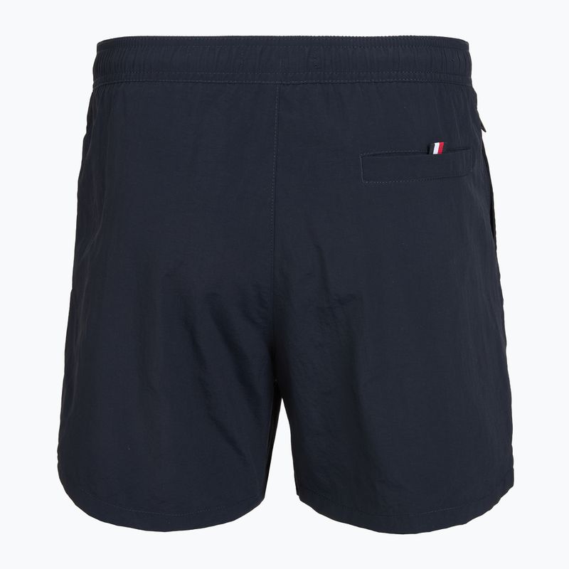 Férfi fürdőnadrág Tommy Hilfiger Medium Drawstring Zip Pocket desert sky 2