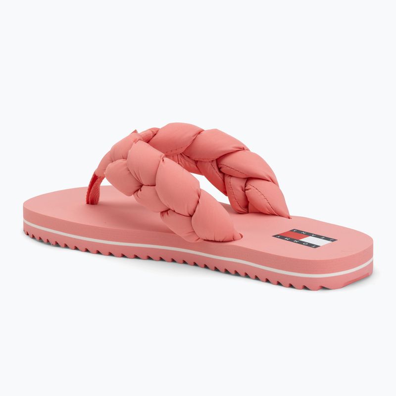 Női flip-flop papucsok Tommy Hilfiger Braided Thong enchanted pink 3