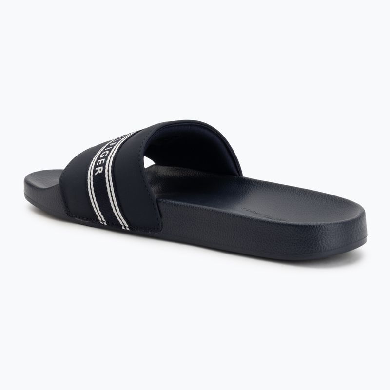 Női papucsok Tommy Hilfiger Webbing Pool space blue 3