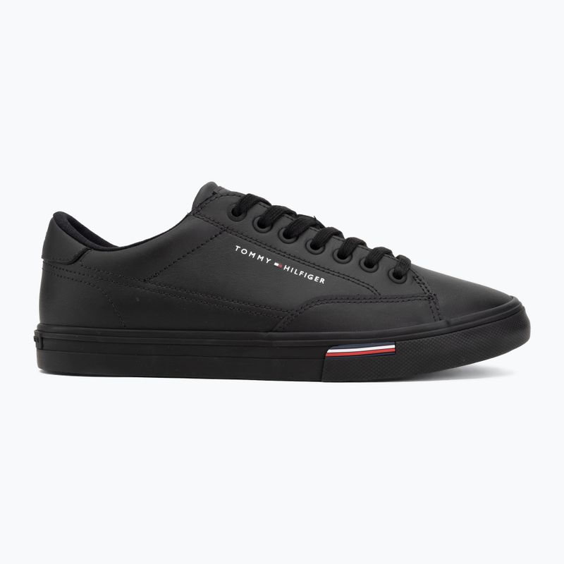 Férfi tornacipő Tommy Hilfiger Vulc Core RBW Long Lace Leather black 2