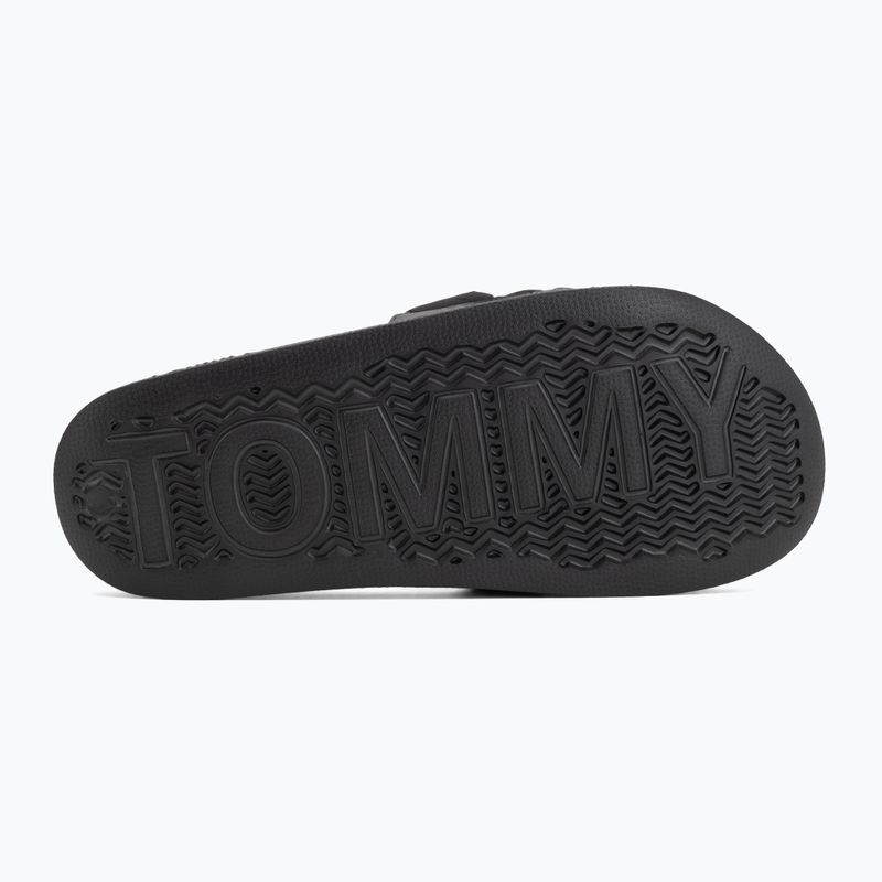 Női papucsok Tommy Jeans Braided black 4