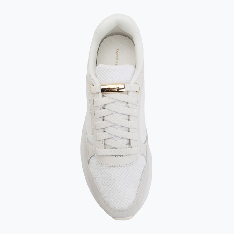 Női cipő Tommy Hilfiger Chic Eva Runner Mesh white 4