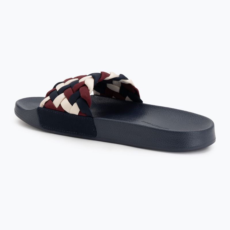 Női papucsok Tommy Hilfiger Braided Pool rwb 3