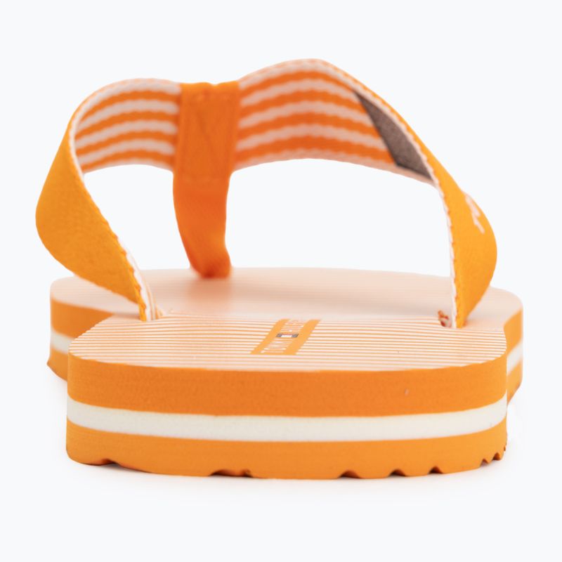 Női flip-flop papucsok Tommy Hilfiger Ithaca Stripe Summer orange hype 6