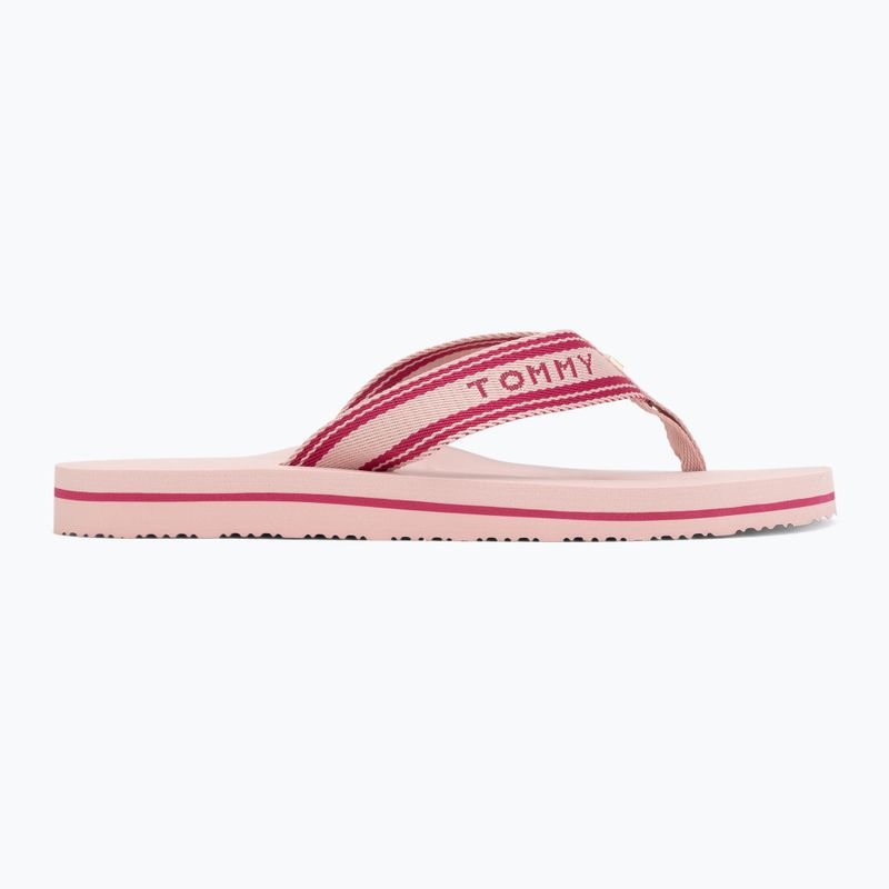 Női papucsok Tommy Hilfiger Webbing Summer Sandal foggy pink 2