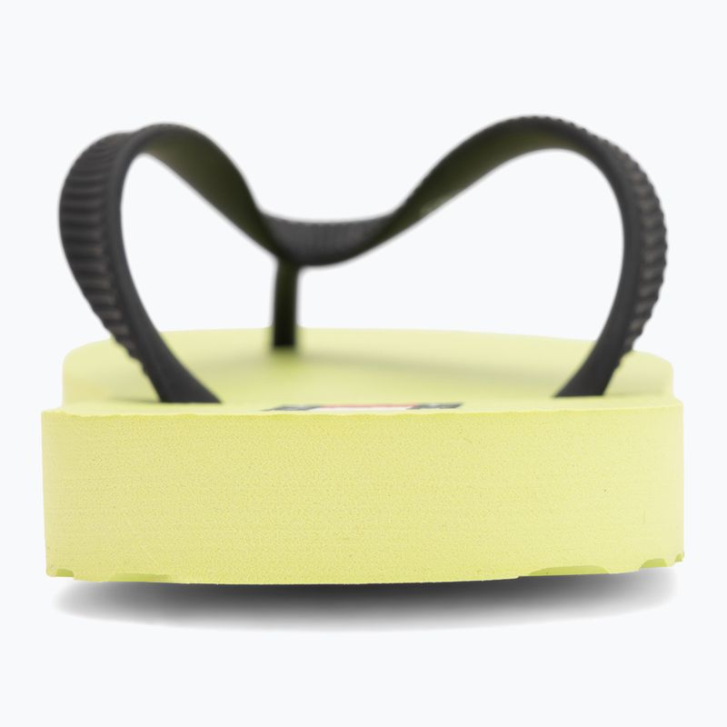 Női flip-flop papucsok Tommy Jeans Logo Summer lime essence/black 6